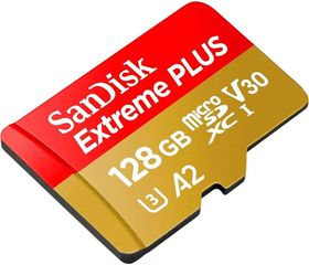 Sandisk SDSQXBD-128G-GN6MA Extreme microSDXC 128GB U3 V30 A2 UHS-I με αντάπτορα