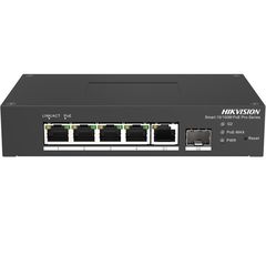 Hikvision DS-3T1306P-SI/HS Unmanaged L2 PoE+ Switch με 4 Θύρες Gigabit (1Gbps) Ethernet