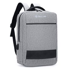 Tellur TLL611302 Τσάντα Πλάτης για Laptop 15.6" σε Γκρι χρώμα
