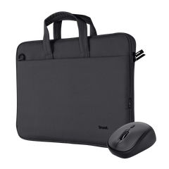 Trust TR-24988 Bologna Τσάντα Ώμου / Χειρός για Laptop σε Μαύρο χρώμα