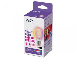 WiZ Smart Λάμπα LED 40W για Ντουί E27 και Σχήμα A60 RGB