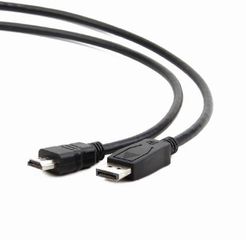 Spacer SPC-DP-HDMI-3M Cable DisplayPort male - HDMI male 3m Μαύρο ()
