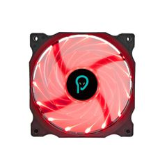 Spacer SPFC-120-4P-RD Case Fan 120mm με Κόκκινο Φωτισμό και Σύνδεση 4-Pin PWM Κόκκινο