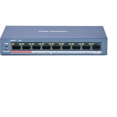Hikvision DS-3E0109P-E/M(B) Unmanaged L2 PoE+ Switch με 9 Θύρες Ethernet