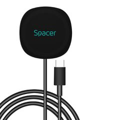 Spacer SPAR-WCHGQ-02 Βάση Στήριξης για Laptop έως 15.6" Ασημί