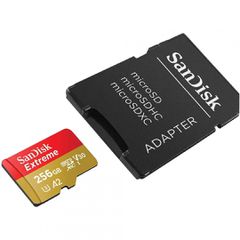 Sandisk SDSQXBD-256G-GN6MA Extreme Plus microSDXC 256GB U3 V30 A2 UHS-I με αντάπτορα
