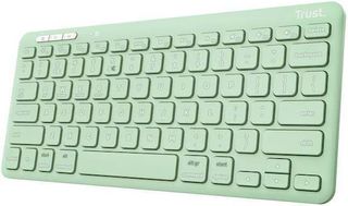 Trust TR-25096 Lyra Ασύρματο Bluetooth Πληκτρολόγιο Αγγλικό US Πράσινο