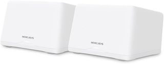 Mercusys Halo H47BE WiFi Mesh Network Access Point Wi-Fi 7 Tri Band (2.4 & 5 & 6GHz) σε Διπλό Kit Λευκό
