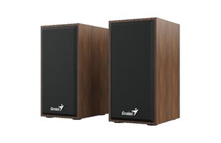 Genius SP-HF180 Ηχεία Υπολογιστή 2.0 με Ισχύ 6W σε Καφέ Χρώμα