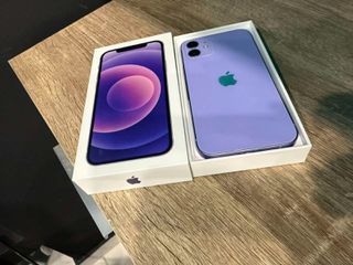 iPhone 12 64 Μωβ Δωρο ακουστικά καινούργια