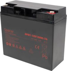 Spacer SPBT-12V18AH-T6 Accumulator Ups 12v/18ah Ακροδέκτης F1