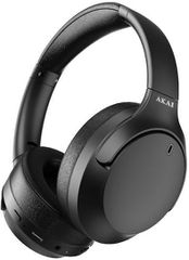 Akai BTH-P200ANC Ασύρματα / Ενσύρματα Over Ear Ακουστικά με 25 ώρες Λειτουργίας Μαύρα