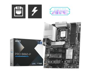 MSI Pro B860-P Motherboard ATX με Intel 1851 Socket