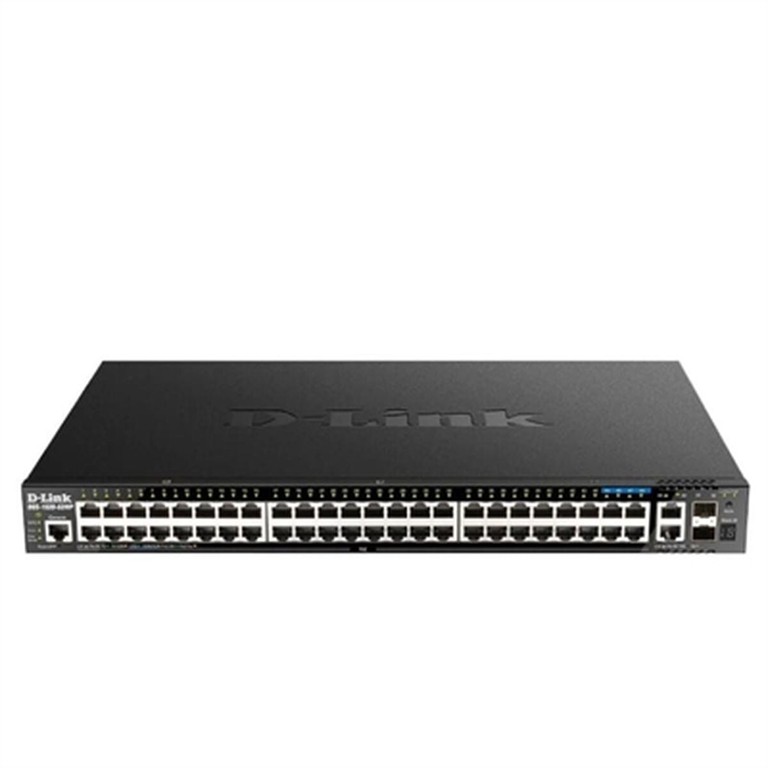D-Link DGS-1520-52MP Managed L3 PoE+ Switch με 44 Θύρες Gigabit (1Gbps) Ethernet και 2 SFP Θύρες