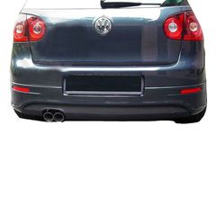 Πισινός Προφυλακτήρας Για VW Golf V (5) 03-08 R32 Look Με Εξατμίσεις Αριστερά Γυαλιστερό Μαύρο Από Abs Πλαστικό-thumb-2