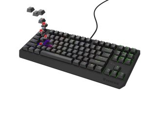 Genesis NKG-2077 Thor 230 TKL Gaming Μηχανικό Πληκτρολόγιο Tenkeyless με Outemu Red διακόπτες και RGB φωτισμό (Αγγλικό US)