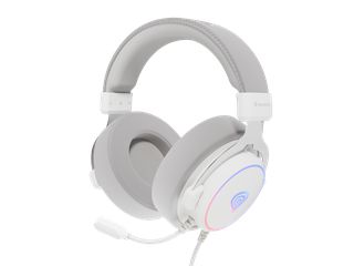 Genesis NSG-2170 Neon 764 Over Ear Gaming Headset με σύνδεση USB Λευκό