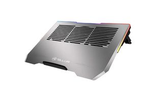 Tellur TLL491321 Cooling Pad για Laptop έως 17.3" με 3 Ανεμιστήρες και Φωτισμό Ασημί