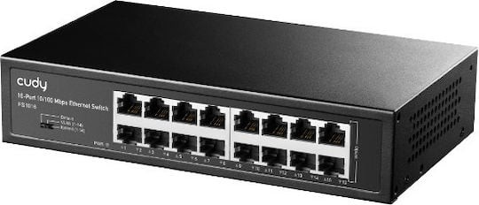 Cudy FS1016 Unmanaged L2 Switch με 16 Θύρες Ethernet