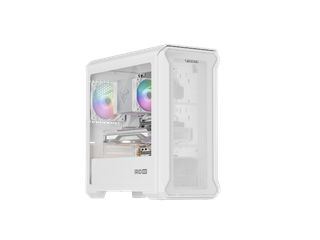 Genesis NPC-2224 Irid 503 Gaming Micro Tower Κουτί Υπολογιστή με Πλαϊνό Παράθυρο Λευκό