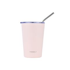 HOMELY 01-32678 ΘΕΡΜΟΣ MUG 400ml ROSE QUARTZ