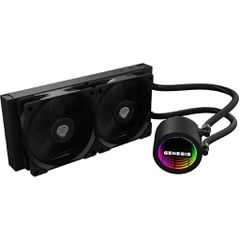 Genesis Hydria 240 Υδρόψυξη Επεξεργαστή Διπλού Ανεμιστήρα 120mm για Socket AM4/AM5/1700/1200/115x