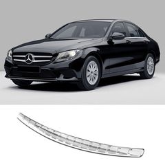 Προστατευτικό Πίσω Προφυλακτήρα Για Mercedes-Benz C-Class W205 Sedan 14-21 Από Ανοξείδωτο Ατσάλι (Steel)-thumb-5