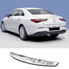 Προστατευτικό Πίσω Προφυλακτήρα Για Mercedes-Benz CLA C118 19+ Από Ανοξείδωτο Ατσάλι (Steel)-thumb-3