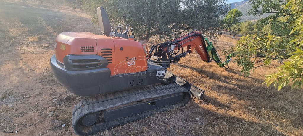 Εκσκαφέας Με Ερπύστριες Hitachi 2015 Zaxis 50