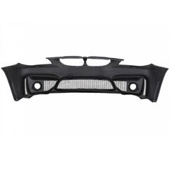 Μπροστινός Προφυλακτήρας Για Bmw 5 E60 03-10 M4 Look Με Τρύπες Για Προβολείς Ομίχλης Βαμμένος Μαύρος-thumb-3