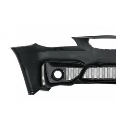 Μπροστινός Προφυλακτήρας Για Bmw 5 E60 03-10 M4 Look Με Τρύπες Για Προβολείς Ομίχλης Βαμμένος Μαύρος-thumb-4