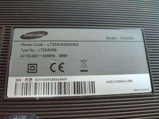 Πλακέτες Τηλεόρασης Samsung 22" Lt22A300-thumb-5