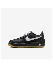 Nike Air Force 1 Low LV8 Black Gum Light Brown White GS IB8845001 MBS