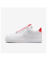 Nike Air Force 1 Low '07 White Pink Foam Metallic Silver Light Crimson Women's IB7167103 MBS
