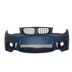 Μπροστινός Προφυλακτήρας Για Bmw 1 E81/82/87/88 04-11 1M Look Με Καρδιές Μάσκας M4 Look-thumb-2