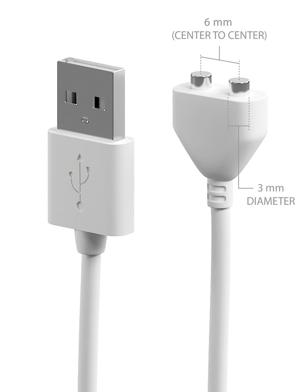 Magnetic Usb Charging Cable - Black