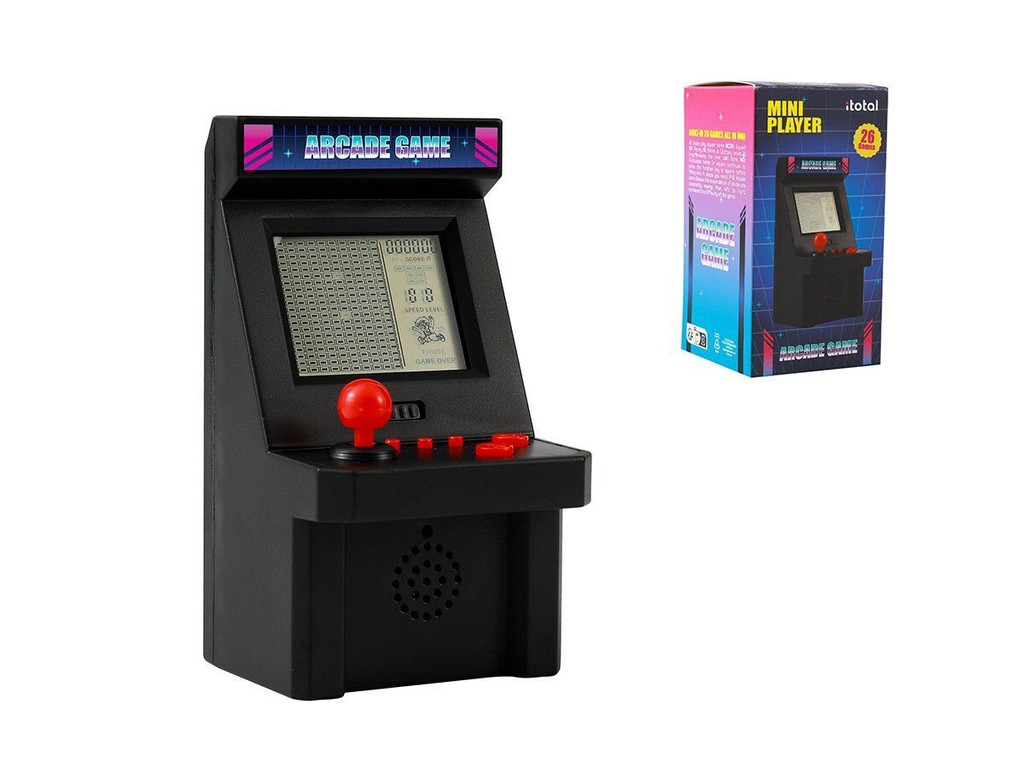 iTotal - Arcade Game - Small - 12.8 cm Height, 7 x 6.5 cm Width