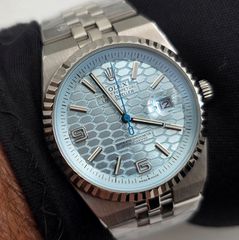 Rolex Land Dweller blue ice replica-thumb-5