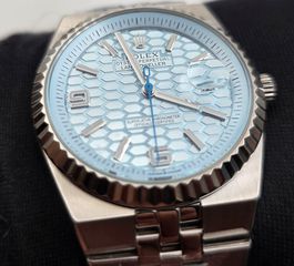 Rolex Land Dweller blue ice replica-thumb-8