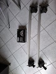Thule Set Μπάρες WingBar Evo 7107, Silver, για Fixed Points-thumb-1