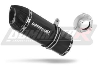 Εξάτμιση Τελικό Dominator HP1  Black/Carbon End Honda CBF 250 2004-2006 Με Σιγαστήρα