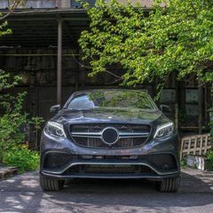Body Kit Για Mercedes-Benz GLE Coupe C292 2015-2019 GLE63 Amg Look For Amg Sport Line Version Bumpers Set Με Μάσκα & Μαύρες Μπούκες-thumb-1