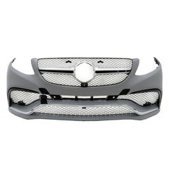 Body Kit Για Mercedes-Benz GLE Coupe C292 2015-2019 GLE63 Amg Look For Amg Sport Line Version Bumpers Set Με Μάσκα & Μαύρες Μπούκες-thumb-3