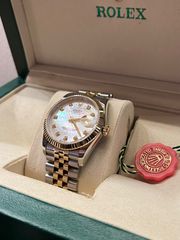 Rolex Replica - Datejust 36 - White Mother of Pearl Diamond