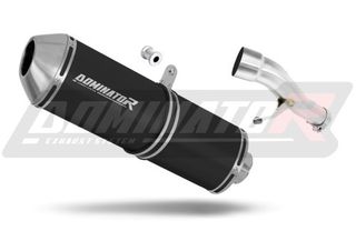 Dominator Εξάτμιση Τελικό OVR Black Honda CB 500 1993 - 2003  Με Σιγαστήρα