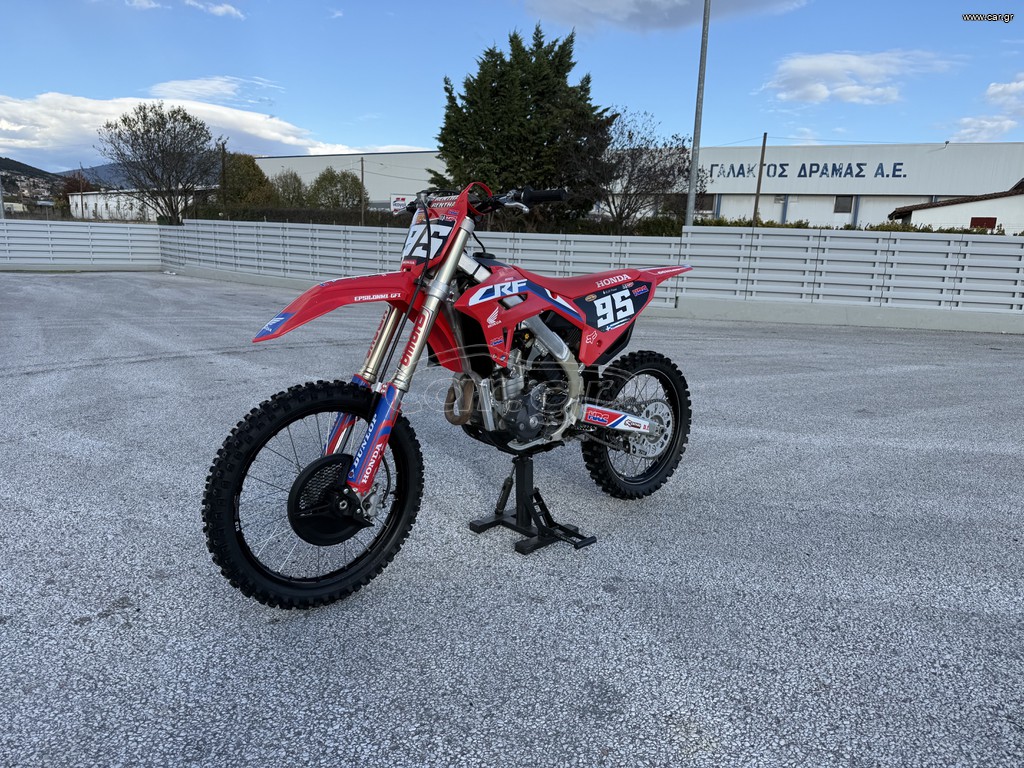 Honda CRF 250R 2022 ΕΛΛΗΝΙΚΗΣ ΑΝΤΙΠΡΟΣΩΠΕΙΑΣ-1ο ΧΕΡΙ-ΑΝΤΑΛΛΑΓΗ ΜΕ ΑΥΤΟΚΙΝΗΤΟ
