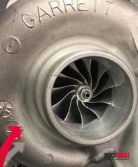 Billet Wheel GTB2565VK Hybrid Turbo Upgrade vacuum converted with a welded 1.9/2.0 TDI Manifold