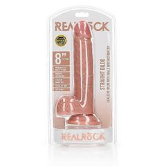 Straight Realistic Dildo  Balls  Suction Cup 8''-thumb-6