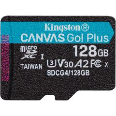 Kingston Κάρτα Μνήμης microSDXC Canvas Go! Plus Gen4 (128GB | class 10 | UHS-I | 200MB/s)