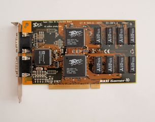 3DFX Voodoo 3D accelerator card Maxi Gamer 3D by Guillemot